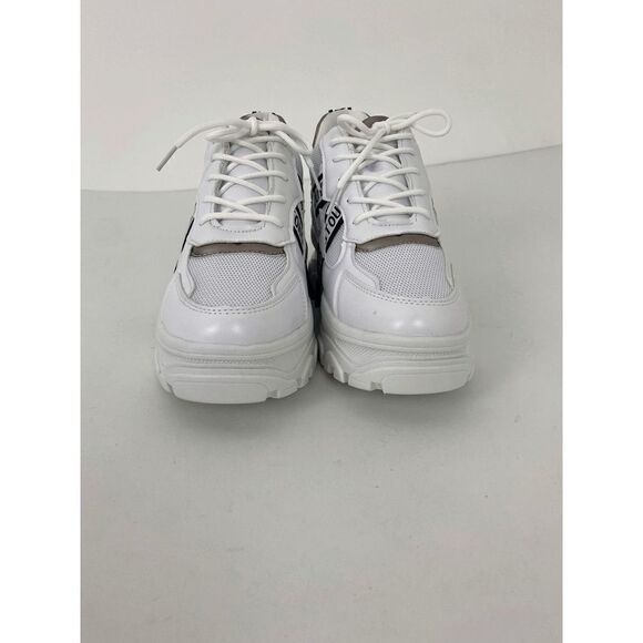 AEWLFTY NWOB Sneakers White Athletic Shoes Mod Contemporary Street Shoes - Size - Picture 2 of 10